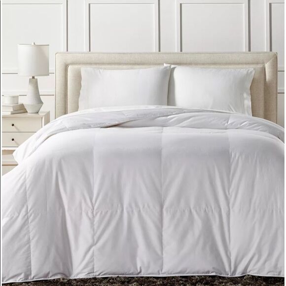 Charter Club Down Medium Weight Premium White Down Comforter - Picture 1 of 15